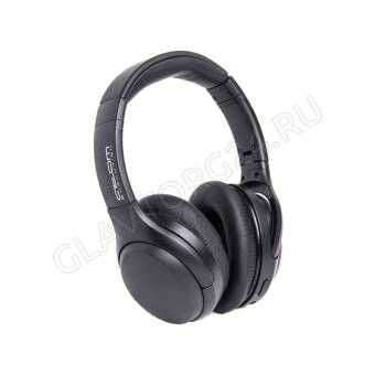 Наушники беспроводные накладные полноразмерные АТОМ-H1 с микрофоном, Bluetooth черный