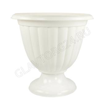 Вазон "Жасмин" 9л (белый) М1395