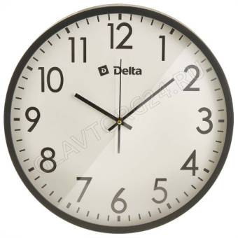 Часы настенные DELTA DT12-0009 круглые d=41cм 
