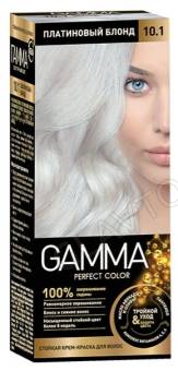 GAMMA PERFECT COLOR крем-краска для волос тон 10.1 Платиновый блонд/20