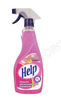 Help ср-во д/чистки ковров 500гр с распылителем/12