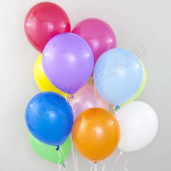 Шар латексный 12" пастель МИКС, набор 100шт.   912000 5423168