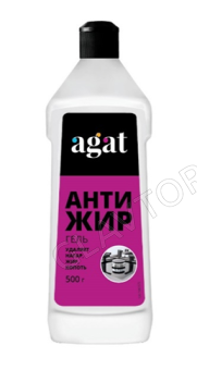 AGAT универсальное чистящее средство для кухни гель Антижир 500мл/20