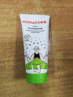 Комарофф крем от комаров пластик100гр/32шт Химик