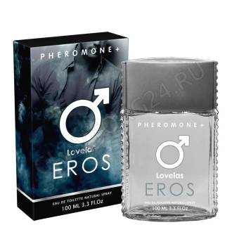 Туалетная вода мужская с феромонами Lovelas Eros 100мл