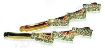 NV (00) №03083-1 Невидимка 3цв со стразами (дл.1*6см)/12