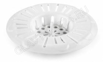 Фильтр д/раковины 8,0см [BEROSSI] СНЕЖНО-БЕЛЫЙ/80