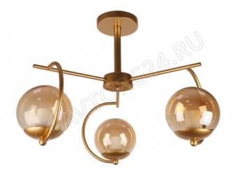 Светильник "Каскад" 131115 матовое золото