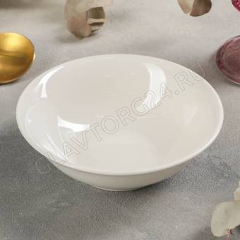Тарелка глубокая 15х5,5 см "White Label" 1277455