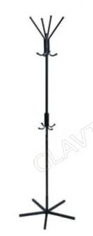 Вешалка напольная "Штрих" цвет-черный муар