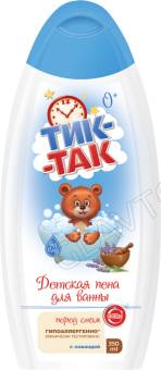 ТИК-ТАК Детская пена для ванны 360мл с лавандой 0+/6