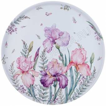 ПОДНОС СЕРВИРОВОЧНЫЙ AGNESS "ИРИСЫ" 33Х2,1СМ/20 арт. 898-208