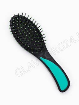 Расческа массажная №6 овал 6*21(±1)см МИКС пакет QF   3715029