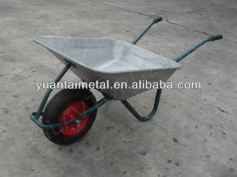 Тачка строительная WB6420 1кол 90л 160кг (потертости на ручках)