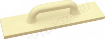 Терка полиуретановая желтая Профи 180х320мм/05596