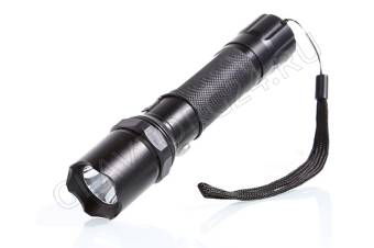 Фонарик Ultraflash E145 (фонарь аккум. 220В, черн., CREE 1 ватт, 3 реж., 18650, пласт.бокс)