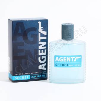 Туалетная вода мужская Agent Secret 100мл не подлежит маркировке