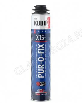 Клей-Пена универсал. конструкц-ый Проф Всесезон PUR-O-FIX X15+ SUPER FIX KUPP10B15SU 1000мл (12мес)