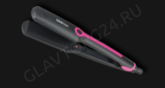Щипцы для выпрямления волос CENTEK CT-2015 40Вт 90мм черно-фиолетовый Гофре
