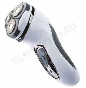 Бритва SAKURA SA-5410W роторная 3 головки аккумулятор сухое бритье бело-серый
