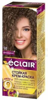 ECLAIR w9 Стойкая крем-краска д/волос № 5.0 шоколадный
