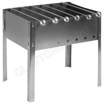 Мангал "Искорка", 6 шампуров, размер 35 х 25 х 35 см