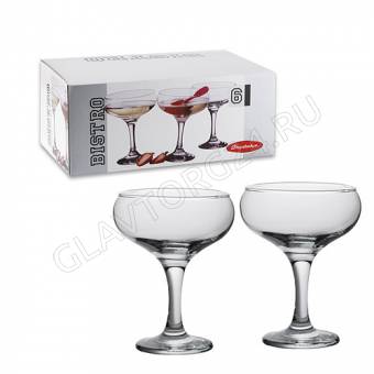 Набор фужеров 270мл БИСТРО д/шампанского 6шт. арт. 44136B