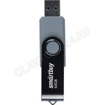 Модуль памяти 16Gb USB 2.0 SmartBuy Twist черный