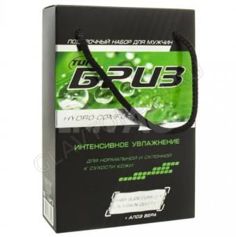 ПН ТимБриз Hydro-comfort №1261 зеленый (крем д/бр Интенс.увл+крем п/бритья Интенс.увл) 