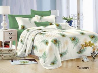 КПБ 2сп FELICITA Микросатин Павлин Под175*215+Пр180*215+2Нав(70*70)