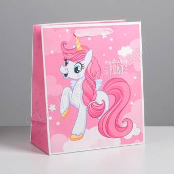 Пакет ламинированный вертикальный My darling pony, ML 23 ? 27 ? 11,5 см   4725299