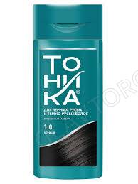 Тоника Оттеночный бальзам д/волос 1.0 Черный 150мл