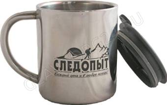 Кружка 200мл изотермическая "СЛЕДОПЫТ"/100 арт. PF-CWS-P61
