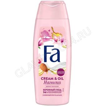 ФА гель д/душа 250мл/10шт жен. Cream & Oil Магнолия