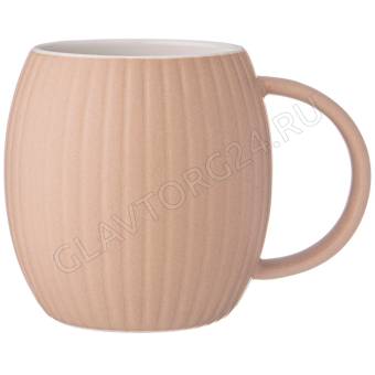 КРУЖКА 340МЛ LEFARD COFFEMANIA БЕЖЕВАЯ/48 арт.90-1089 АКЦИЯ!!!