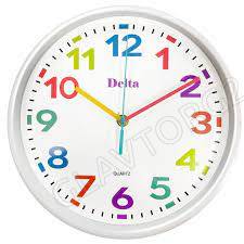 Часы настенные DELTA DT7-0015 круглые 25см 