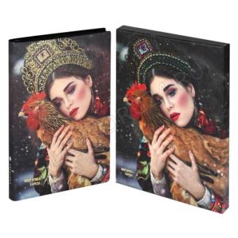Ежедневник недатированный ESCALADA, #МАРГАРИТА КАРЕВА, А5, 120 л., арт. 70662/ 10 ЗОЛОТОЙ ПЕТУШОК (к
