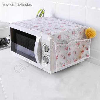 Чехол для микроволновой печи 85х35 см, ЭВА, цвет МИКС 2364675