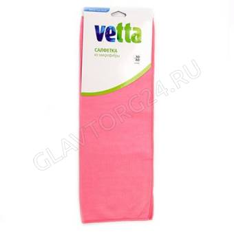 Салфетка из микрофибры д/сантехники 30*40см, 3 цвета 3802B VETTA арт. 448-072