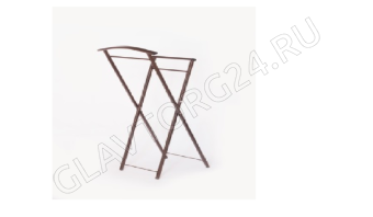 Вешалка для одежды "СЛУГА" (складная)  антик медь/6