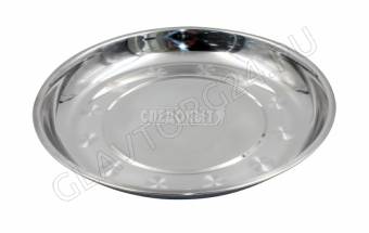 Тарелка 190мм "Следопыт" нерж. сталь/400 арт. PF-CWS-P75