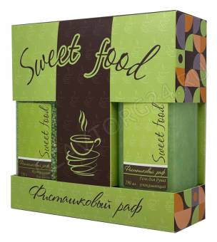 Набор подарочный 671 Sweet Food ФИСТАШКОВЫЙ РАФ (Жемчужины д/ванны 220г + Гель д/душа 290мл)