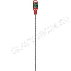 Бур по бетону SDS-PLUS, Профи, крестообразная вставка, двойная спираль, 8 х 160 мм