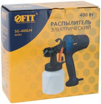 Распылитель электр. FIT 400Вт 2,0мм 800мл 650мл/мин HVLP/80989