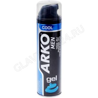 Arko гель д/бритья и умывания 2в1 BLACK 200мл 