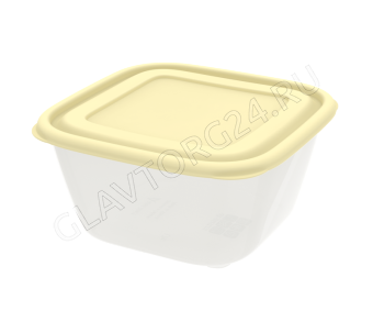 Контейнер для продуктов «Прованс» (СВЧ) 1,7л (179х179х88мм) ***