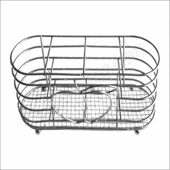 Подставка д/стол приборов "Яблоко-2" размер 18*11*6см