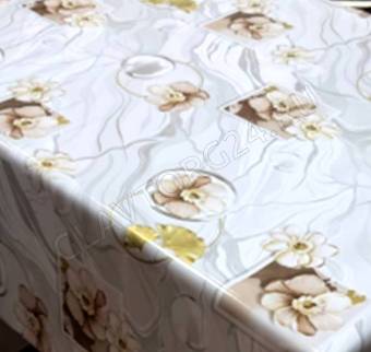 Клеенка CRYSTAL на ткани 1,4*20м WG6174-2 