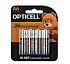 картинка OPTICELL АА-4шт батарейка ЦЕНА ЗА 1шт(выписывать по 4шт)  от компании ГлавТорг Красноярск