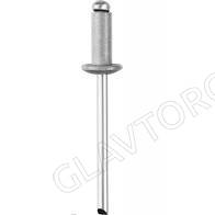 Заклепки вытяжные, алюмин. 50шт  4.0*8мм/23738